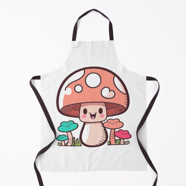 Item preview, Kawaii Adorable Mushroom Digital Motif designed and sold by zolarche.