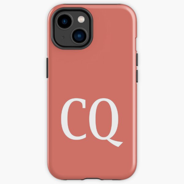 Cq Phone Cases for Sale Redbubble