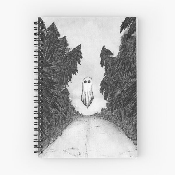 Item preview, Creeping Ghost on Dark Road designed and sold by Unique-notFreak.
