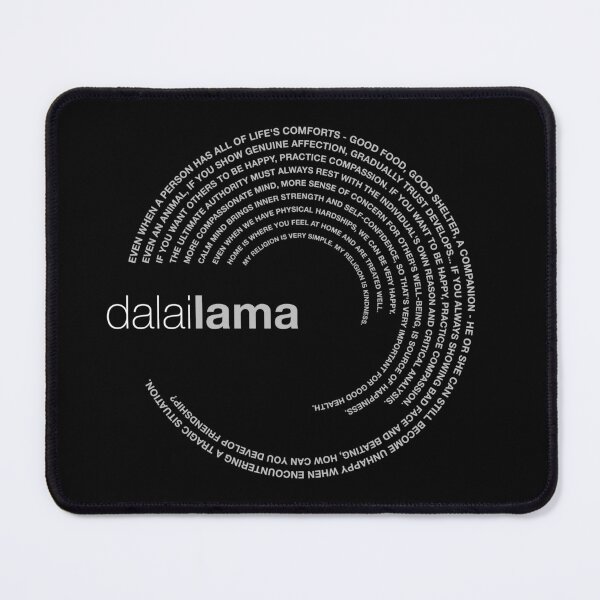 Item preview, Dalai Lama famous quotes poster [silver] designed and sold by CMYKStudio.