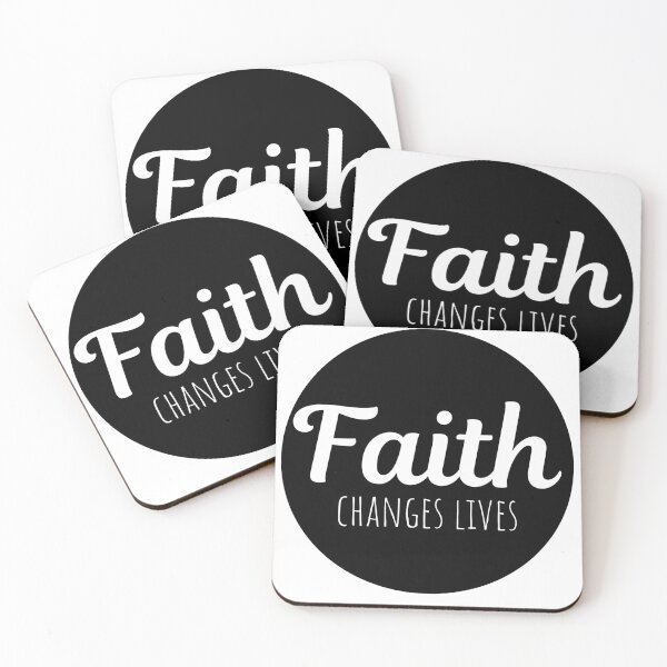 Item preview, Faith changes lives gratitude motivation designed and sold by Azrou shop.