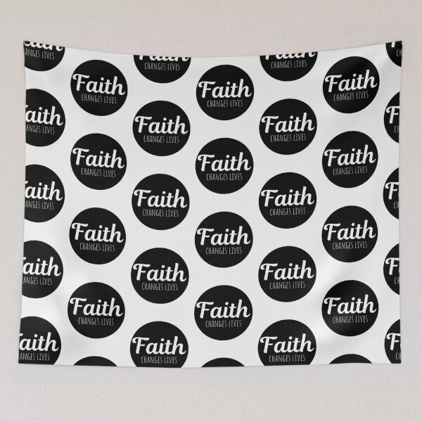 Item preview, Faith changes lives gratitude motivation designed and sold by Azrou shop.
