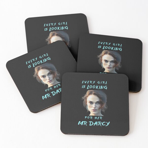 Item preview, Keira Knightley Mr Darcy quote designed and sold by JackFreestone.