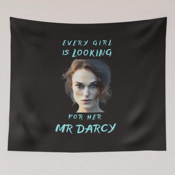 Item preview, Keira Knightley Mr Darcy quote designed and sold by JackFreestone.