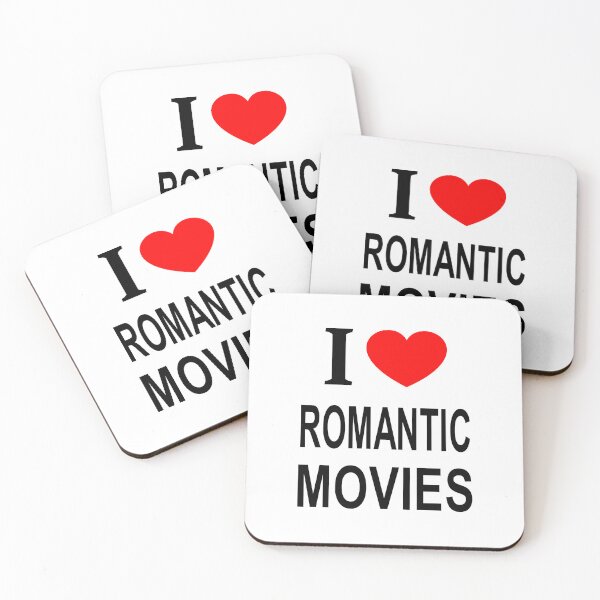 Item preview, I ❤️ ROMANTIC MOVIES I LOVE ROMANTIC MOVIES I HEART ROMANTIC MOVIES designed and sold by usernamenaijan.