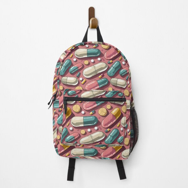 Item preview, Pink Medicine Capsules Pattern designed and sold by GooGooPop.