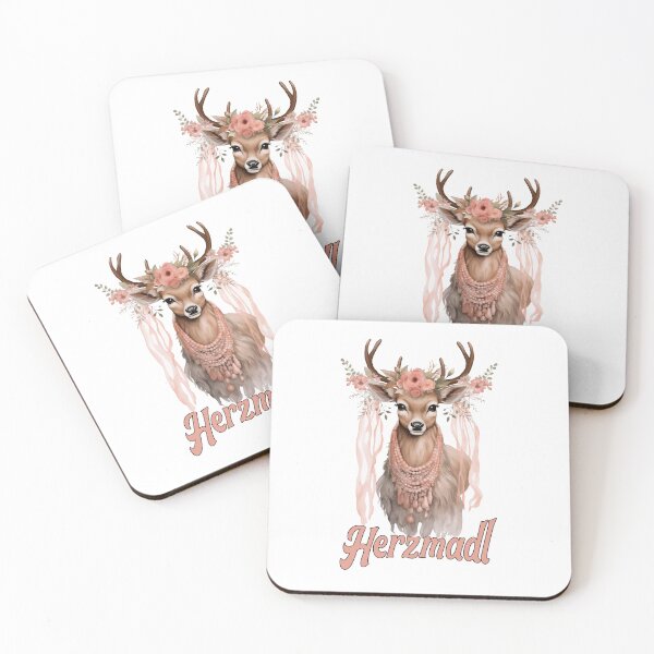 Item preview, Herzmadl deer perfect for heart people designed and sold by Andrea-Design.