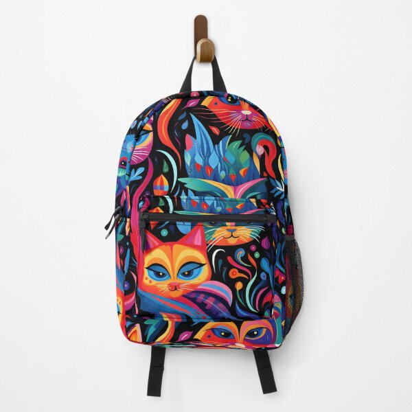 Item preview, Colorful Cat Artwork,Colorful Cat Artwork Phone Cases,Colorful Cat Artwork Pillows,Colorful Cat Artwork  Mugs, Colorful Cat Artwork Backpacks designed and sold by Aopo Chaloemphon.