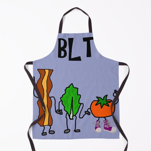 Item preview, Funny Bacon, Lettuce, and Tomato Cartoon Characters designed and sold by Nature's Fancy.