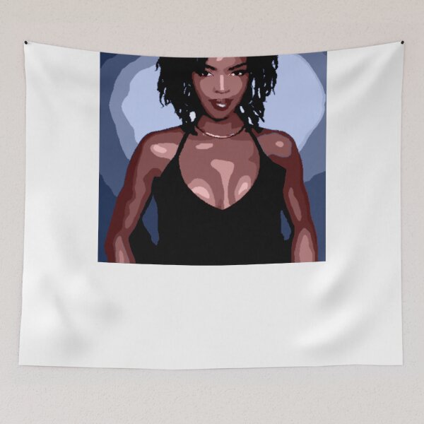 Item preview, Lauryn Hill - Killing them softly (Blue & Chocolate) Remix designed and sold by Ott-est Shirts.
