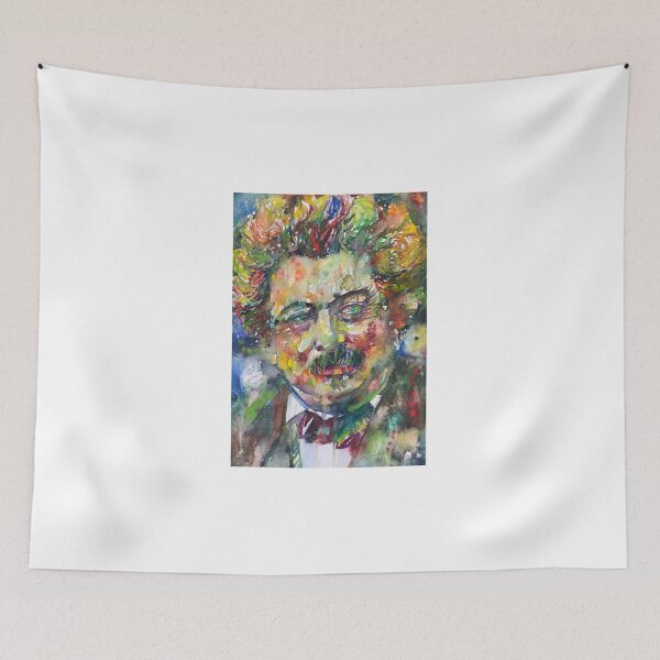 Item preview, ALEXANDRE DUMAS watercolor portrait .1 designed and sold by lautir.