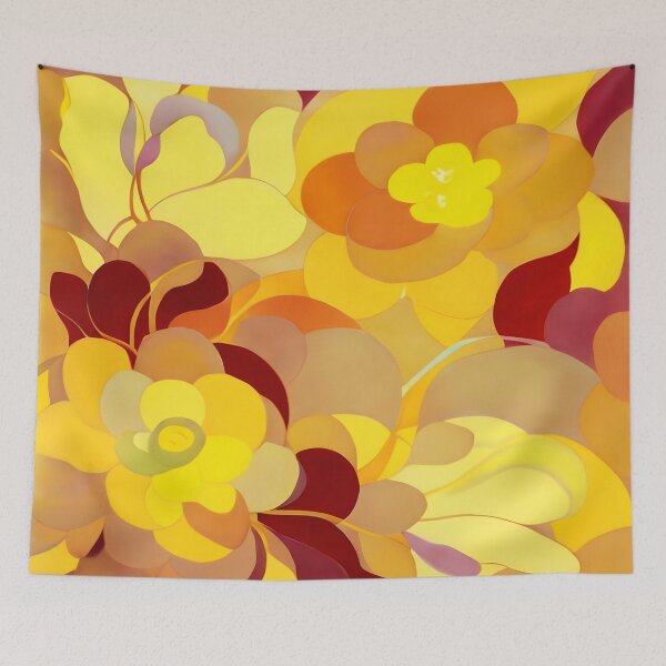 Item preview, Mellow Yellow Flowers  designed and sold by Dana Roper.