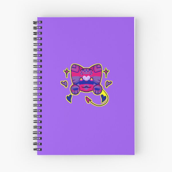 Item preview, Bi devil kitty designed and sold by BoxPogArt.