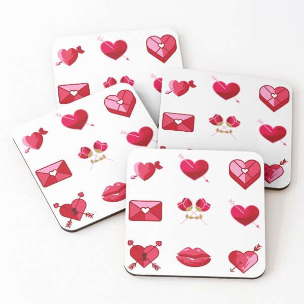 Item preview, Gorgeous illustrations with Valentines Day inspiration designed and sold by huape.