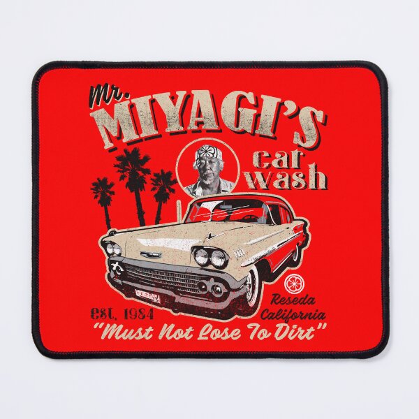 Item preview, Miyagi's Car Wash designed and sold by Alema Art.