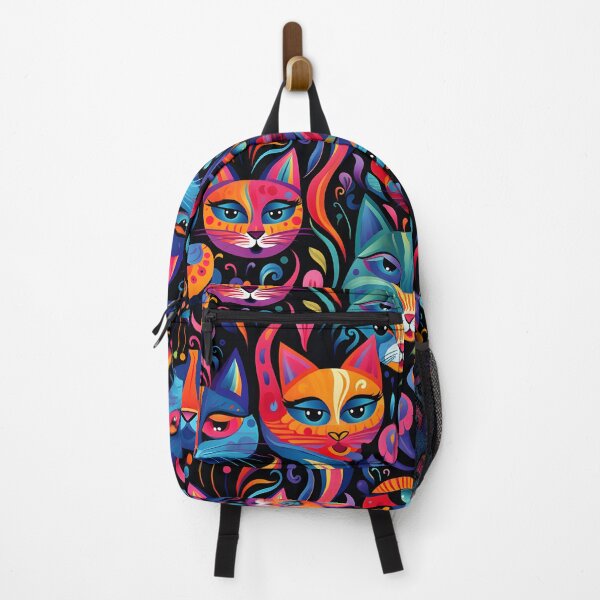 Item preview, Colorful Cat Artwork,Colorful Cat Artwork Phone Cases,Colorful Cat Artwork Pillows,Colorful Cat Artwork  Mugs, Colorful Cat Artwork Backpacks designed and sold by Aopo Chaloemphon.