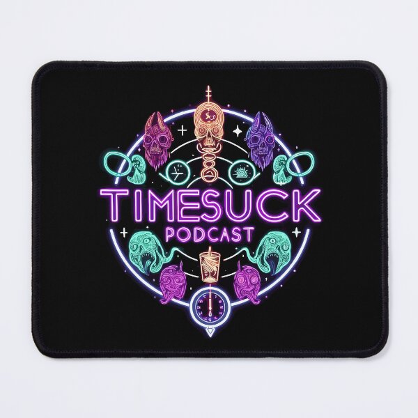 Item preview, TIMESUCK PODCAST - MERCH, STORE, SHOP, GEAR, GIFT, SHIRT, STICKER designed and sold by cloudhiker.
