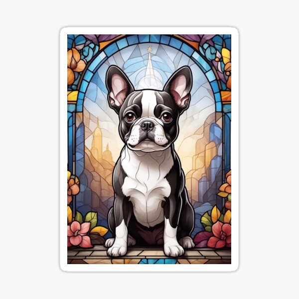 Item preview, Boston terrier designed and sold by M-Y-A-R-T-.
