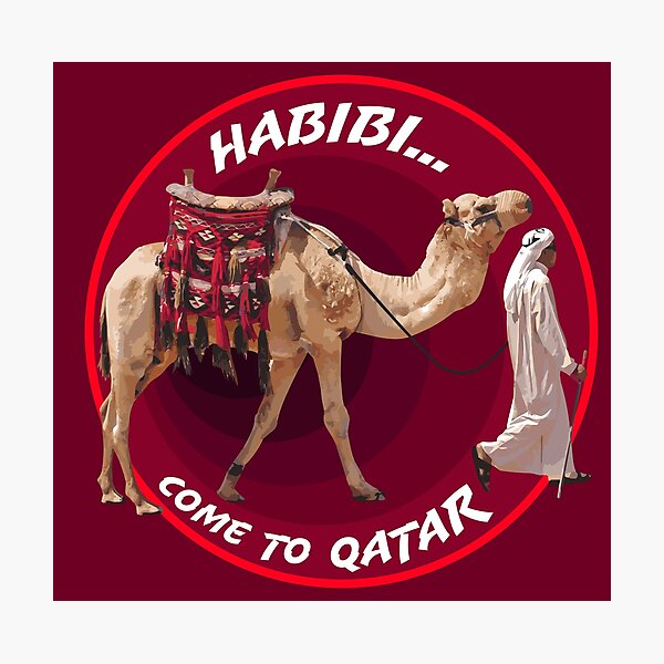 Item preview, HABIBI - Come To Qatar designed and sold by House of Sadu by Craitza.