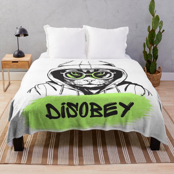 Item preview, Disobey Cat designed and sold by Melin-aRT.