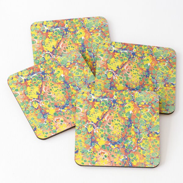 Item preview, chaotic colored marbling designed and sold by bozarslan.