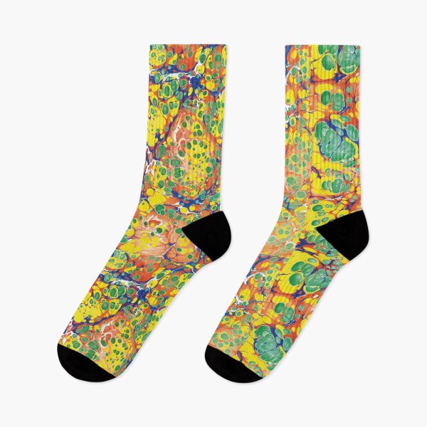 Item preview, chaotic colored marbling designed and sold by bozarslan.