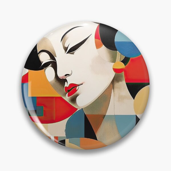 Item preview, Explore Simplistic & Minimalistic Japanese Geisha Portraits with a Majestic Touch designed and sold by ArtificialGenes.