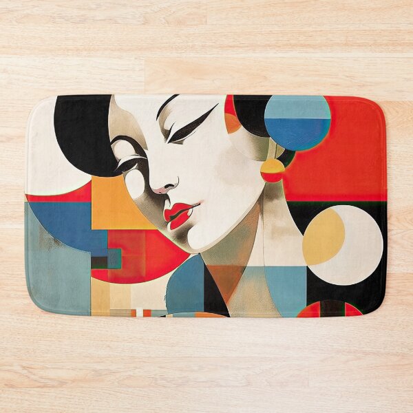 Item preview, Explore Simplistic & Minimalistic Japanese Geisha Portraits with a Majestic Touch designed and sold by ArtificialGenes.