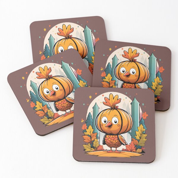 Item preview, Kawaii Thanks Giving Bird designed and sold by Bratak.