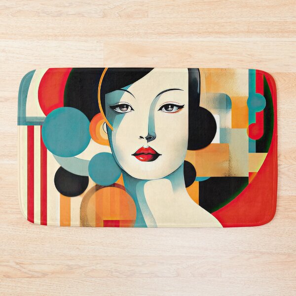 Item preview, Explore Simplistic & Minimalistic Japanese Geisha Portraits with a Majestic Touch designed and sold by ArtificialGenes.