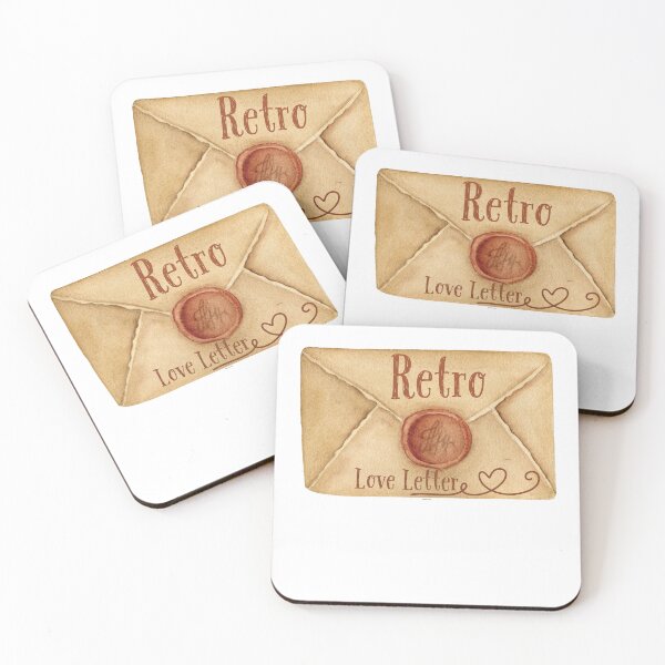 Item preview, Retro love letter T-shirt designed and sold by AppleMe.