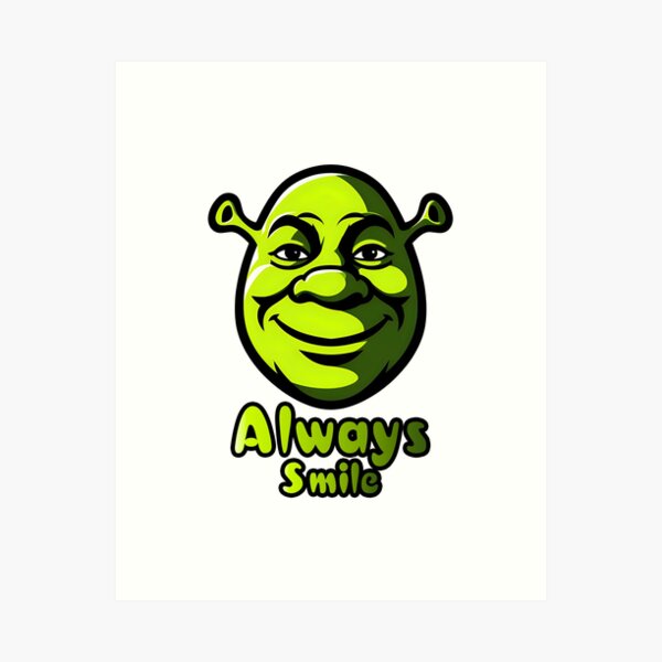 Shrek 2 Shrek Awkward Smiling Wall Tapestry Shrek -  Hong Kong