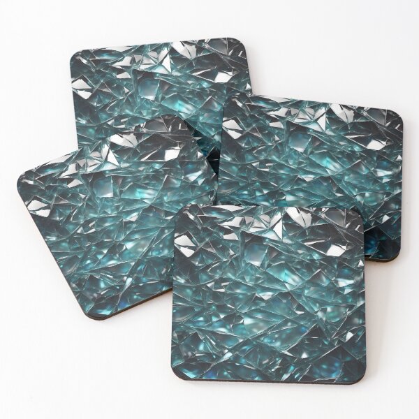 Item preview, Shattered Glass Ocean Blue designed and sold by RobertHun.