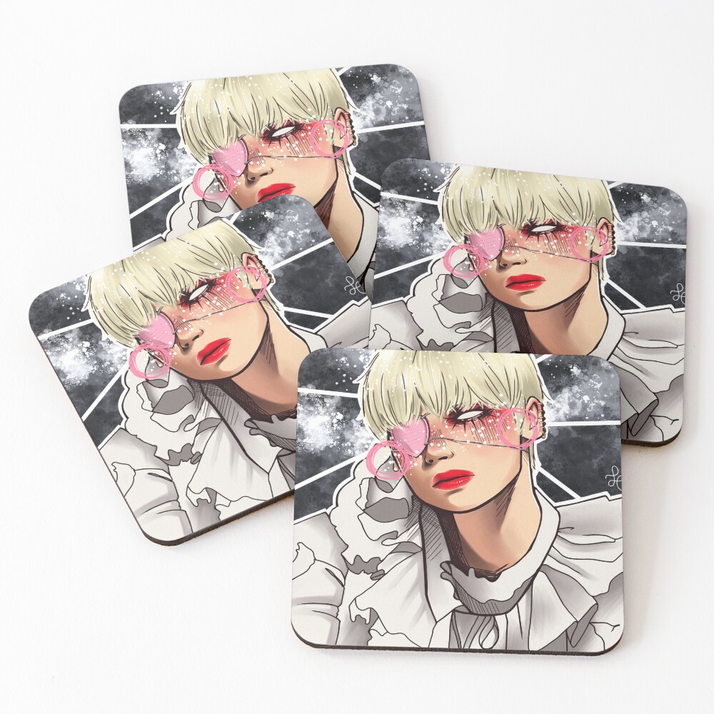 Item preview, Untersetzer (4er Set) designed and sold by CoraRosaArt.