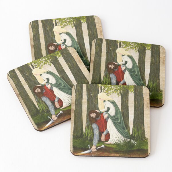 Item preview, Death of Arthur designed and sold by Gaëlle Konak Art.