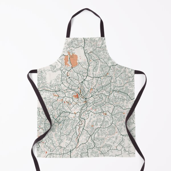 Item preview, Yaounde City Map of Cameroon - Bohemian designed and sold by deMAP.