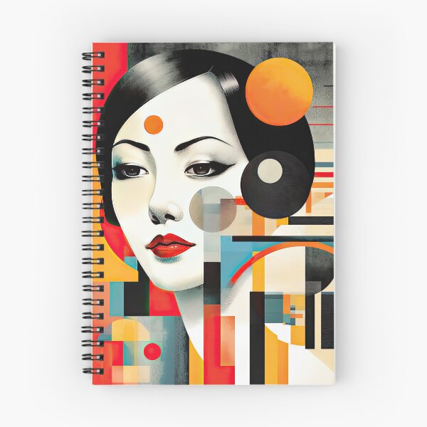 Item preview, Explore Simplistic & Minimalistic Japanese Geisha Portraits with a Majestic Touch designed and sold by ArtificialGenes.