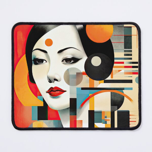 Item preview, Explore Simplistic & Minimalistic Japanese Geisha Portraits with a Majestic Touch designed and sold by ArtificialGenes.