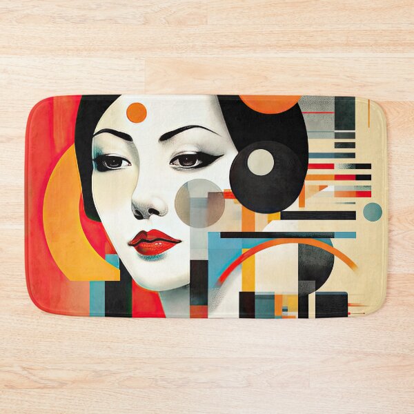 Item preview, Explore Simplistic & Minimalistic Japanese Geisha Portraits with a Majestic Touch designed and sold by ArtificialGenes.