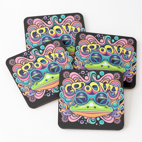 Item preview, Cool Frog Costume Cute Frog Funny Frog Gift Psychedelic Frog Adventure Awaits designed and sold by EmiAndMike.