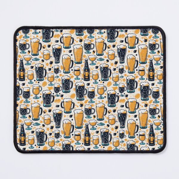 Item preview, Dark Beer and Lager Pop Art Pattern designed and sold by GooGooPop.