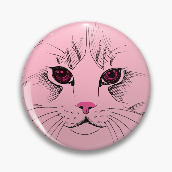 Item preview, purple eyed black cat designed and sold by yaZzaboy.
