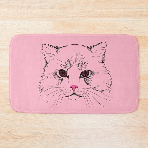 Item preview, purple eyed black cat designed and sold by yaZzaboy.