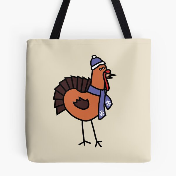 Item preview, Thanksgiving Turkey Winter Periwinkle Hat and Scarf designed and sold by ellenhenry.