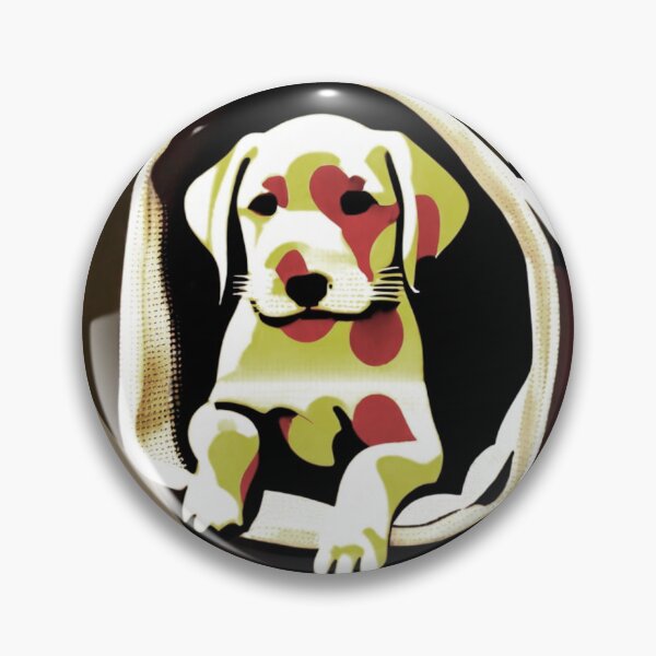 Item preview, dog2 tileartwork 2023 oct designed and sold by tileartwork.