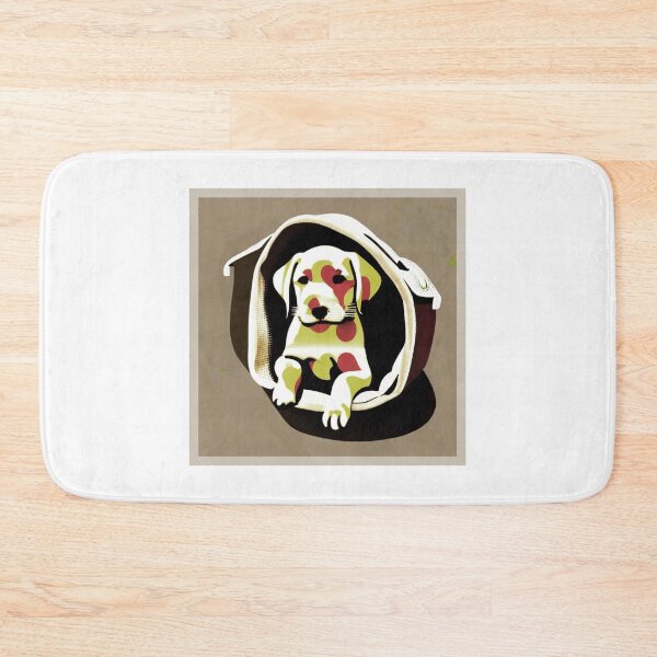 Item preview, dog2 tileartwork 2023 oct designed and sold by tileartwork.