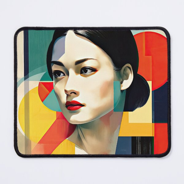 Item preview, Explore Simplistic & Minimalistic Japanese Geisha Portraits with a Majestic Touch designed and sold by ArtificialGenes.