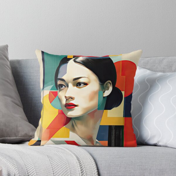 Item preview, Explore Simplistic & Minimalistic Japanese Geisha Portraits with a Majestic Touch designed and sold by ArtificialGenes.