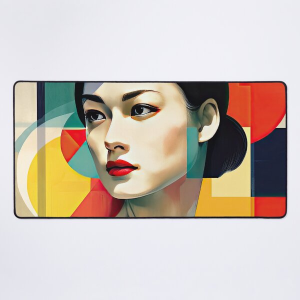 Item preview, Explore Simplistic & Minimalistic Japanese Geisha Portraits with a Majestic Touch designed and sold by ArtificialGenes.