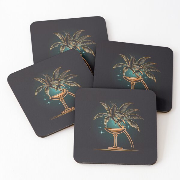Item preview, “Tropical Vibes: Cocktails under the stars” designed and sold by Art-Vortex-fr.